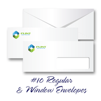#10 Regular & Window Envelopes