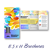8.5 x 11 Brochures
